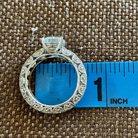 MEDA Sterling Silver CZ Ring - Picture 5 of 6